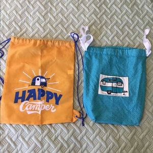 Set of 2 Camping Theme Bags